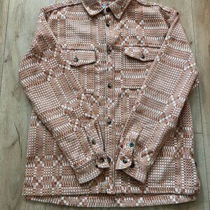 ORANGE URBAN OUTFITTERS L/S OVERSHIRT